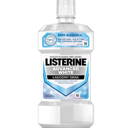 Listerine Advanced White płyn do płukania jamy ustnej Mild Taste 500ml