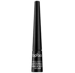 Topface Longlasting Waterproof Eyeliner wodoodporny eyeliner w pędzelku Carbon Black 2.5ml