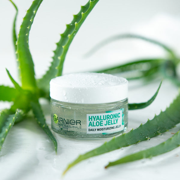 Garnier Hyaluronic Aloe Jelly lekki żel nawilżający do skóry normalnej i mieszanej 50ml