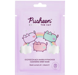 Pusheen Cleansing Sheet Mask oczyszczająca maska w płachcie 17g