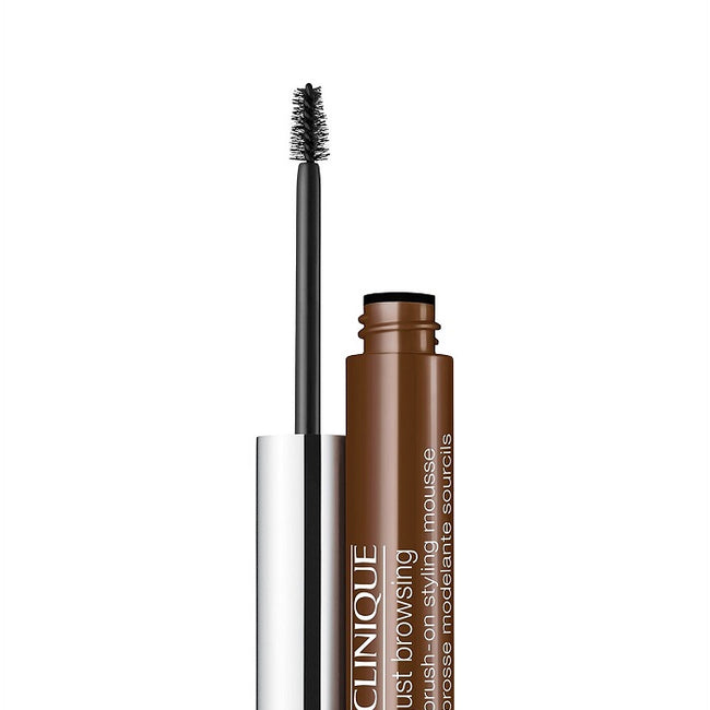 Clinique Just Browsing Brush-On Styling Mousse koloryzowany żel do makijażu brwi 03 Deep Brown 2ml