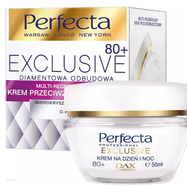 Perfecta Exclusive krem do twarzy na dzień i na noc 80+ 50ml