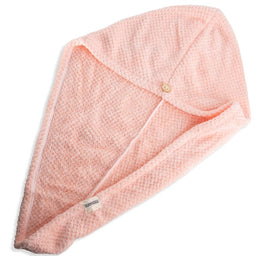 Mohani Hair Wrap turban-ręcznik do włosów z mikrofibry Różowy