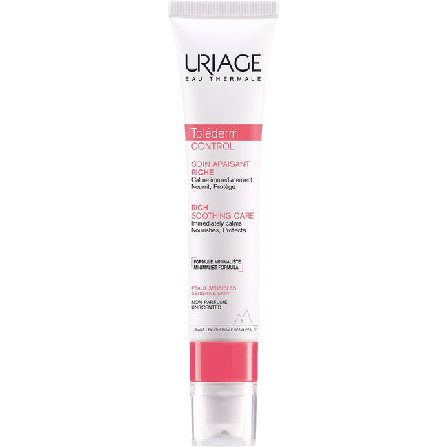 URIAGE Tolederm Control Rich Soothing Care krem łagodzący o bogatej konsystencji 40ml
