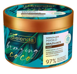 Bielenda Bronzing Coco nawilżające brązujące masło do ciała 200ml