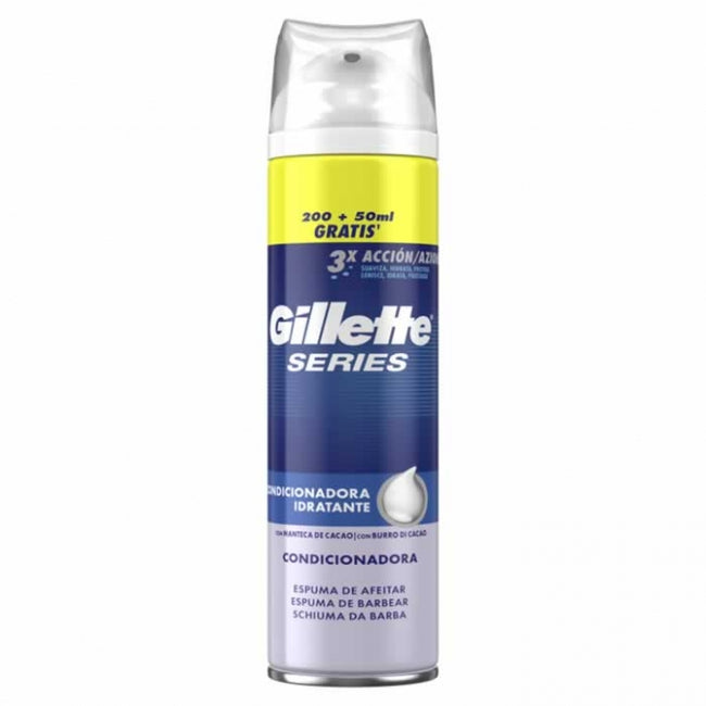 Gillette Series Conditioning pianka do golenia z masłem kakaowym 250ml