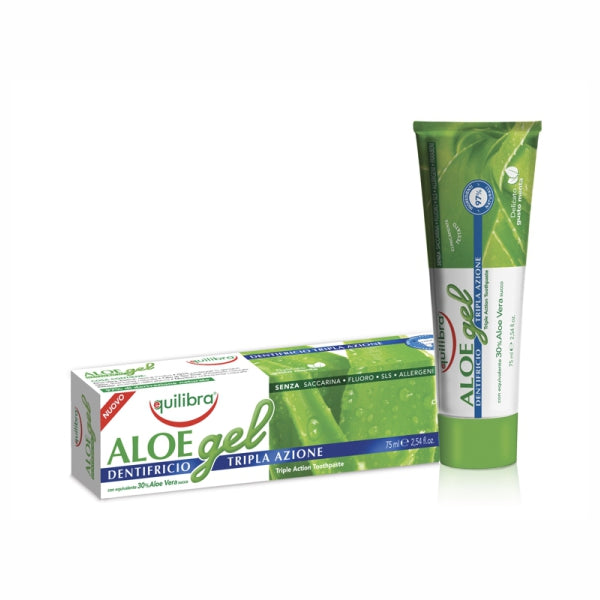 Equilibra Aloe Triple Action Toothpaste pasta do zębów o potrójnym działaniu 75ml