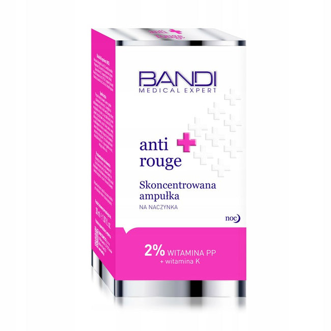 BANDI Anti Rouge skoncentrowana ampułka na naczynka 30ml