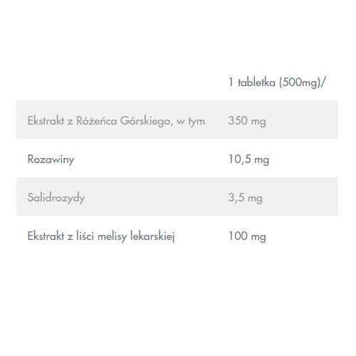 Intenson Better Mood pozytywny nastrój i mniejszy stres suplement diety 60 tabletek