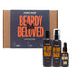 MenRock Beardy Beloved Soothing Oak Moss zestaw szampon do brody 100ml + balsam do brody 100ml + olejek do brody 30ml