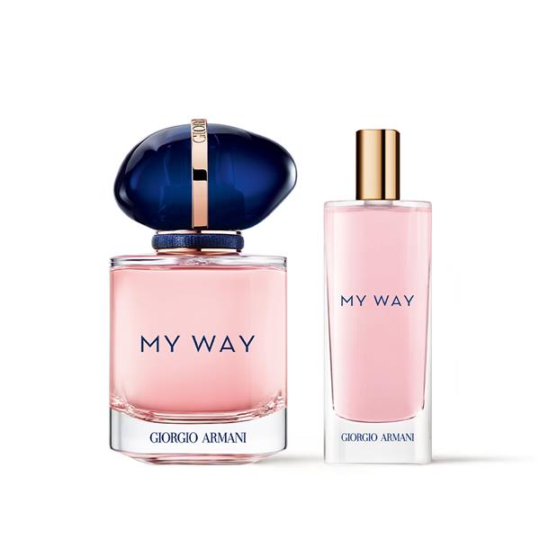 Giorgio Armani My Way zestaw woda perfumowana spray 50ml + woda perfumowana spray 15ml