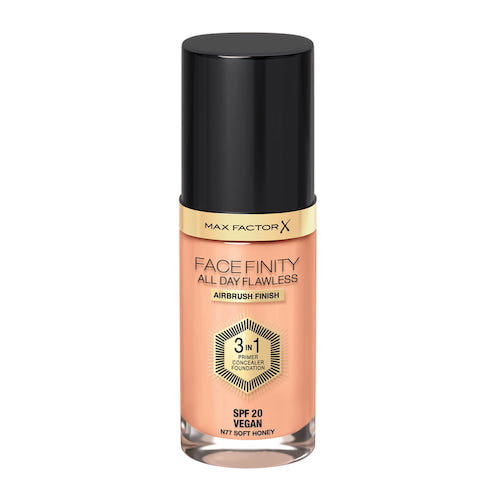 Max Factor Facefinity All Day Flawless 3w1 kryjący podkład w płynie N77 Soft Honey 30ml