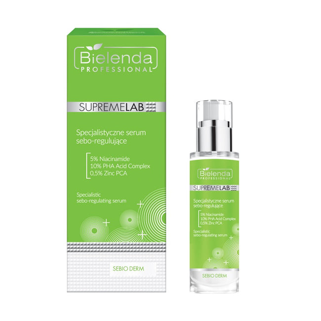 Bielenda Professional SupremeLab Sebio Derm specjalistyczne serum sebo-regulujące 30ml