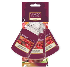 Yankee Candle Car Jar Bonus Pack zestaw zapachów samochodowych Black Cherry 3szt