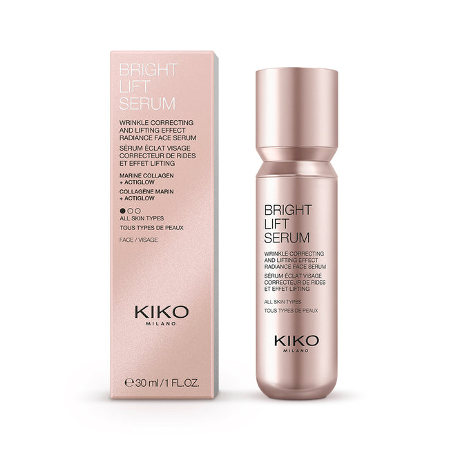 KIKO Milano Bright Lift Serum intensywnie rozświetlające serum liftingujące z kolagenem morskim 30ml