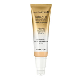 Max Factor Miracle Second Skin Hybrid Foundation podkład nawilżający z filtrem 02 Fair Light 30ml