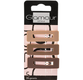 Glamour Spinki do włosów Nude 3szt