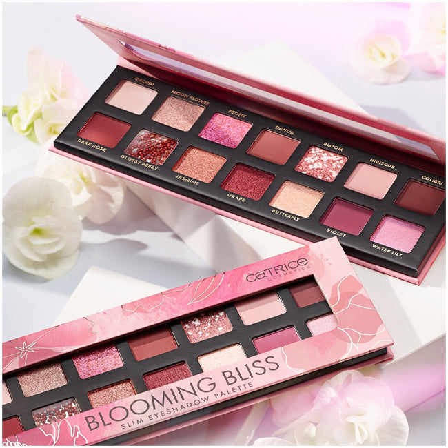 Catrice Blooming Bliss Slim Eyeshadow Palette paleta cieni do powiek 020 Colors of Bloom 10.6g