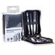 Inter Vion Black Leather zestaw do manicure 7szt.