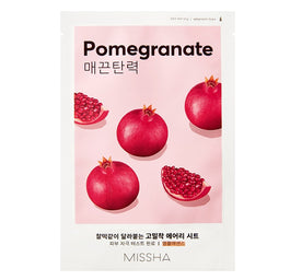 Missha Airy Fit Sheet Mask ujędrniająca maseczka w płachcie z ekstraktem z granatu Pomegranate 19ml