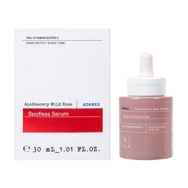 Korres Apothecary Wild Rose Spotless Serum rozjaśniające serum do twarzy 30ml