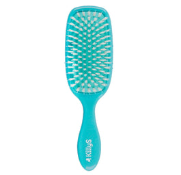 KillyS Hair Brush szczotka do włosów niskoporowatych wzbogacona olejem kokosowym Turkusowa