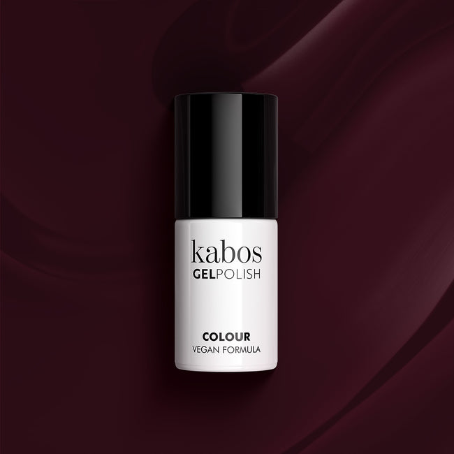 Kabos Gel Polish Colour lakier hybrydowy 013 Dark Cherry 5ml