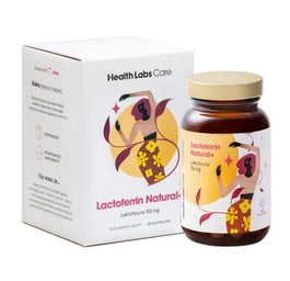 HealthLabs Lactoferrin Natural+ laktoferyna 150mg 30 kapsułek