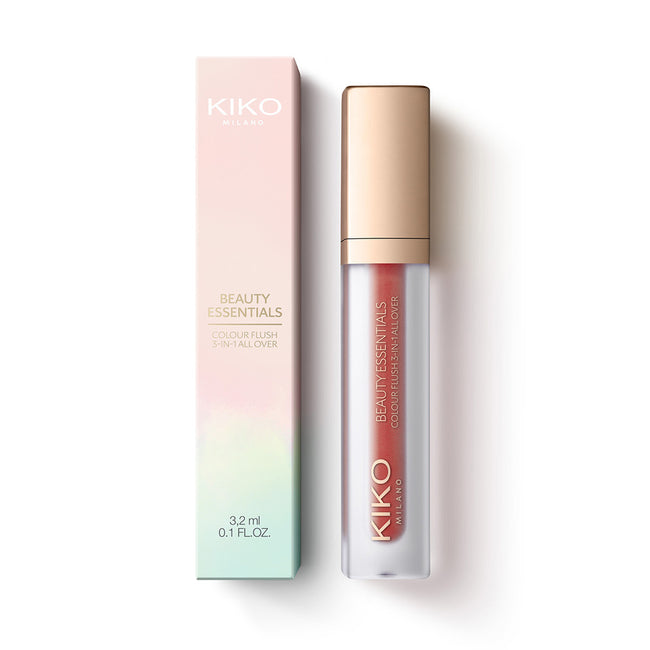 KIKO Milano Beauty Essentials Colour Flush 3-In-1 All Over sztyft 3w1 do ust twarzy i oczu o matowym wykończeniu 02 Rose-Colored Spectacles 3.2ml