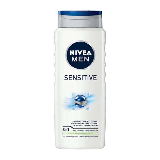 Nivea Men Sensitive żel pod prysznic 500ml