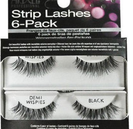 Ardell Strip Lashes 6-Pack Demi Wispies 6 par sztucznych rzęs Black
