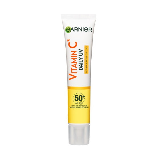 Garnier Vitamin C rozświetlający fluid na dzień z filtrem SPF50+ Niewidoczny 40ml