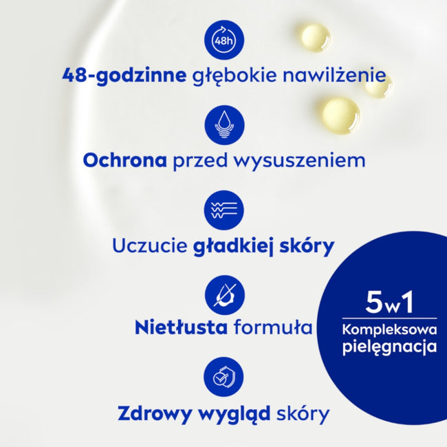 Nivea Odżywcze mleczko do ciała 625ml