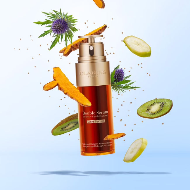 Clarins Double Serum Light Texture przeciwzmarszczkowe serum do twarzy 50ml