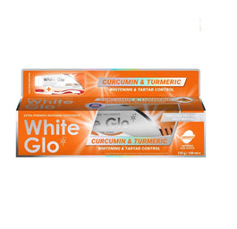 White Glo Curcumin & Turmeric Toothpaste wybielająca pasta do zębów z kurkuminą i kurkumą 150g/100ml + szczoteczka