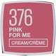 Maybelline Color Sensational Cream szminka do ust 376 Pink For Me 4.4g