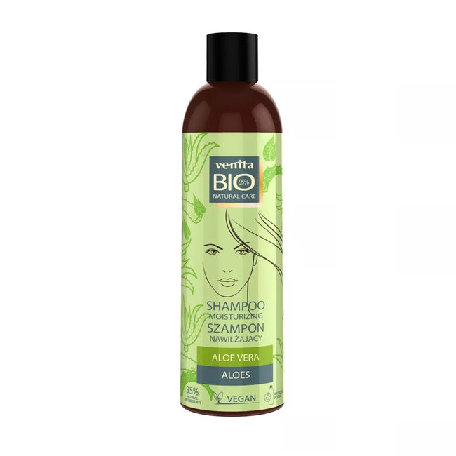 Venita Bio Aloes nawilżający szampon do włosów z ekstraktem z aloesu do włosów suchych i zniszczonych 300ml