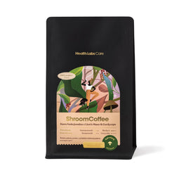 HealthLabs ShroomCoffee kawa funkcjonalna z Lion's Mane i Cordyceps 252g