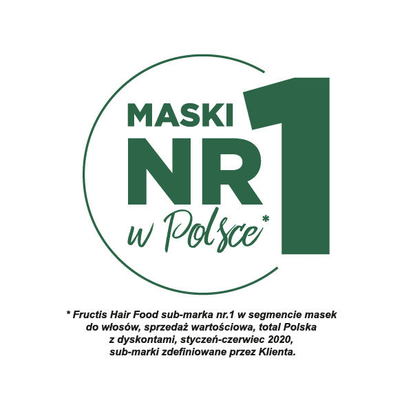Garnier Fructis Banana Hair Food odżywcza maska do włosów bardzo suchych 390ml