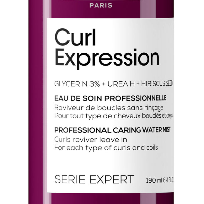 L'Oreal Professionnel Serie Expert Curl Expression Caring Water Mist nawilżająca mgiełka podkreślająca skręt loków 190ml