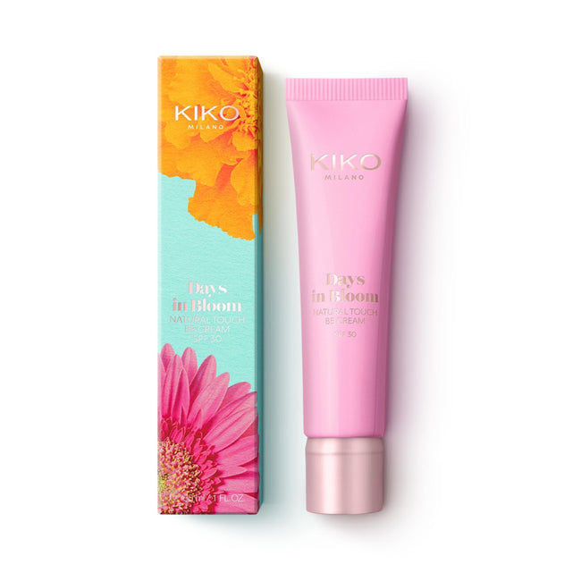 KIKO Milano Days In Bloom Natural Touch BB Cream koloryzujący krem do twarzy z filtrem SPF30 01 Ivory 30ml