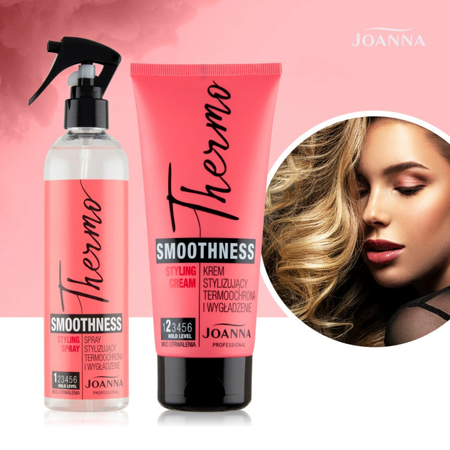 Joanna Professional Thermo krem stylizujący do włosów Termoochrona i Wygładzenie 200g