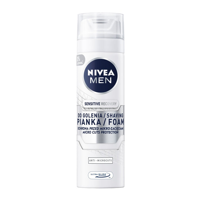 Nivea Men Skin Recovery zestaw pianka do golenia 200ml + balsam po goleniu 100ml