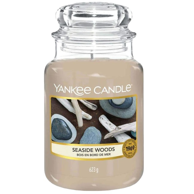 Yankee Candle Świeca zapachowa duży słój Seaside Woods 623g