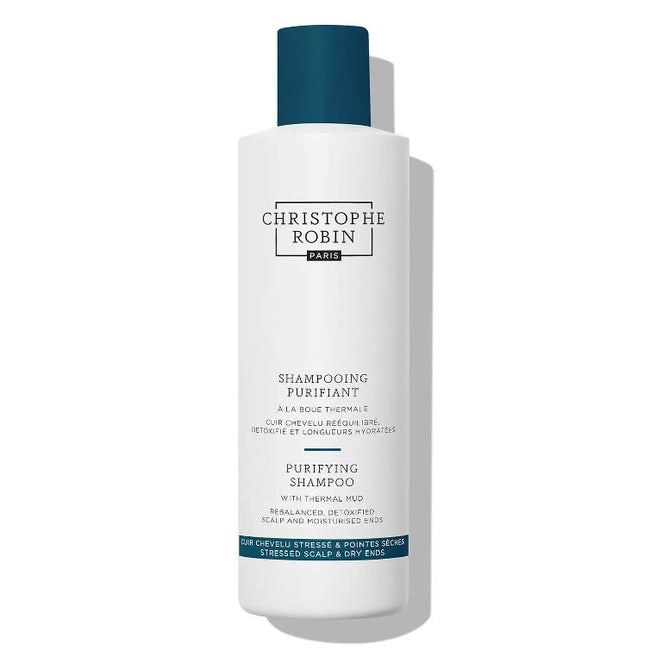 Christophe Robin Purifying Shampoo With Thermal Mud oczyszczający szampon do włosów 250ml