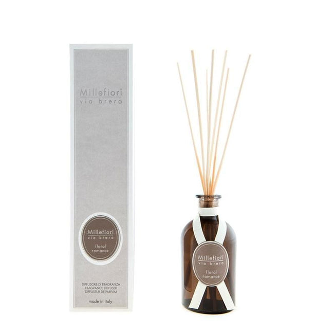 Millefiori Via Brera Fragrance Diffuser pałeczki zapachowe Floral Romance 250ml