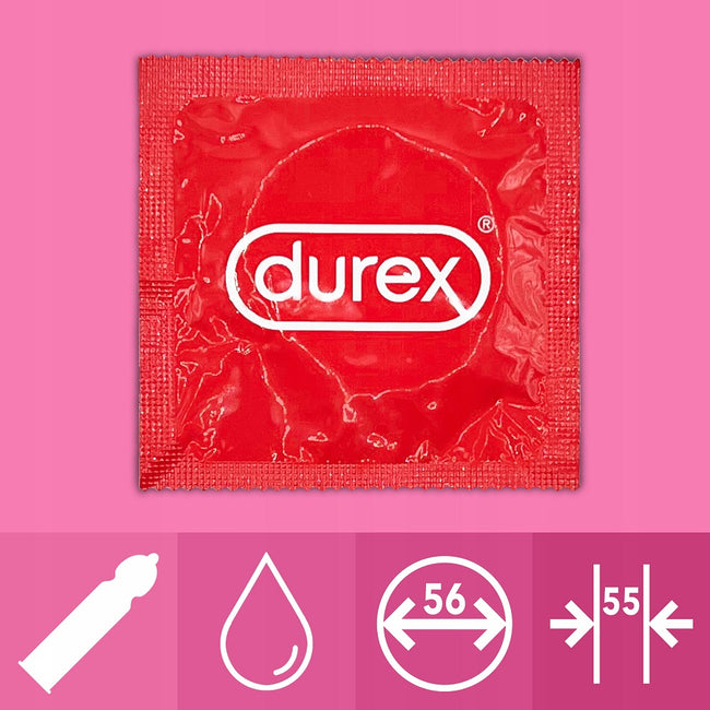 Durex Feel Thin Classic cienkie prezerwatywy lateksowe 12 szt