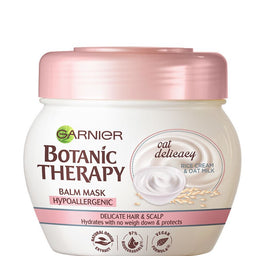Garnier Botanic Therapy Oat Delicacy hipoalergiczna maska do delikatnych włosów i skóry głowy 300ml