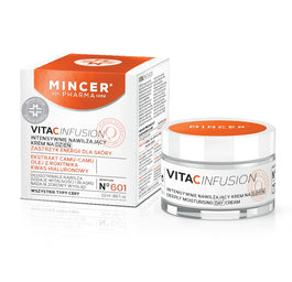 Mincer Pharma Vita C Infusion intensywnie nawilżający krem na dzień No.601 50ml
