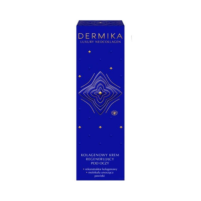 Dermika Luxury Neocollagen kolagenowy krem regenerujący pod oczy 15ml